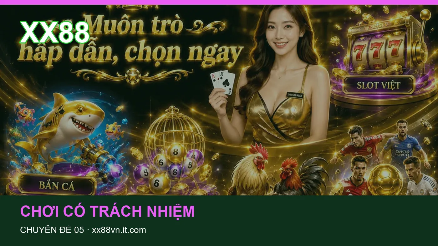 Danh sách kiểm tra thông tin Chơi có trách nhiệm dành cho người đọc XX88 | xx88vn.it.com
